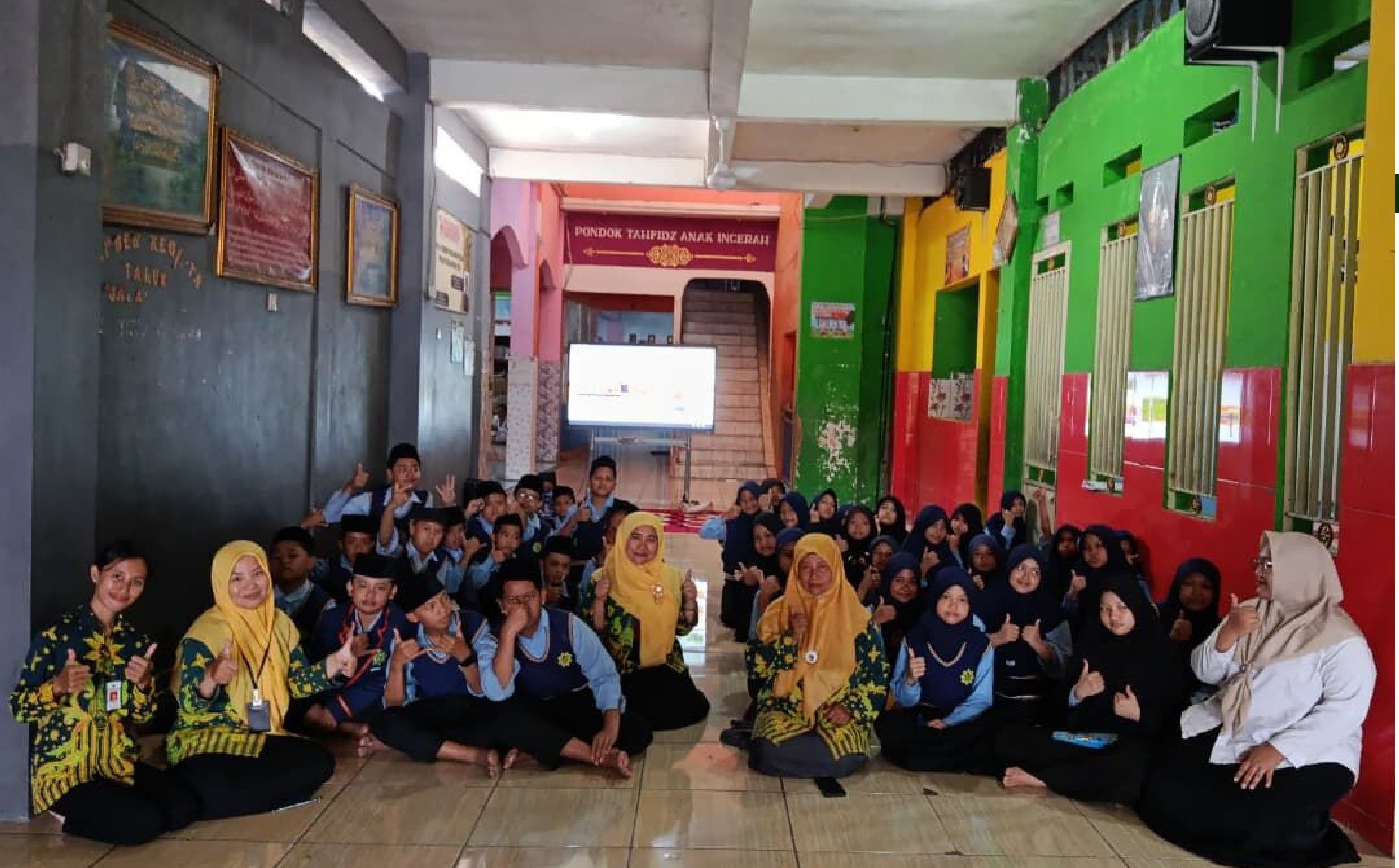 Bimbingan Penyuluhan di Ponpes Mambaul Ulum Incerah Seduri