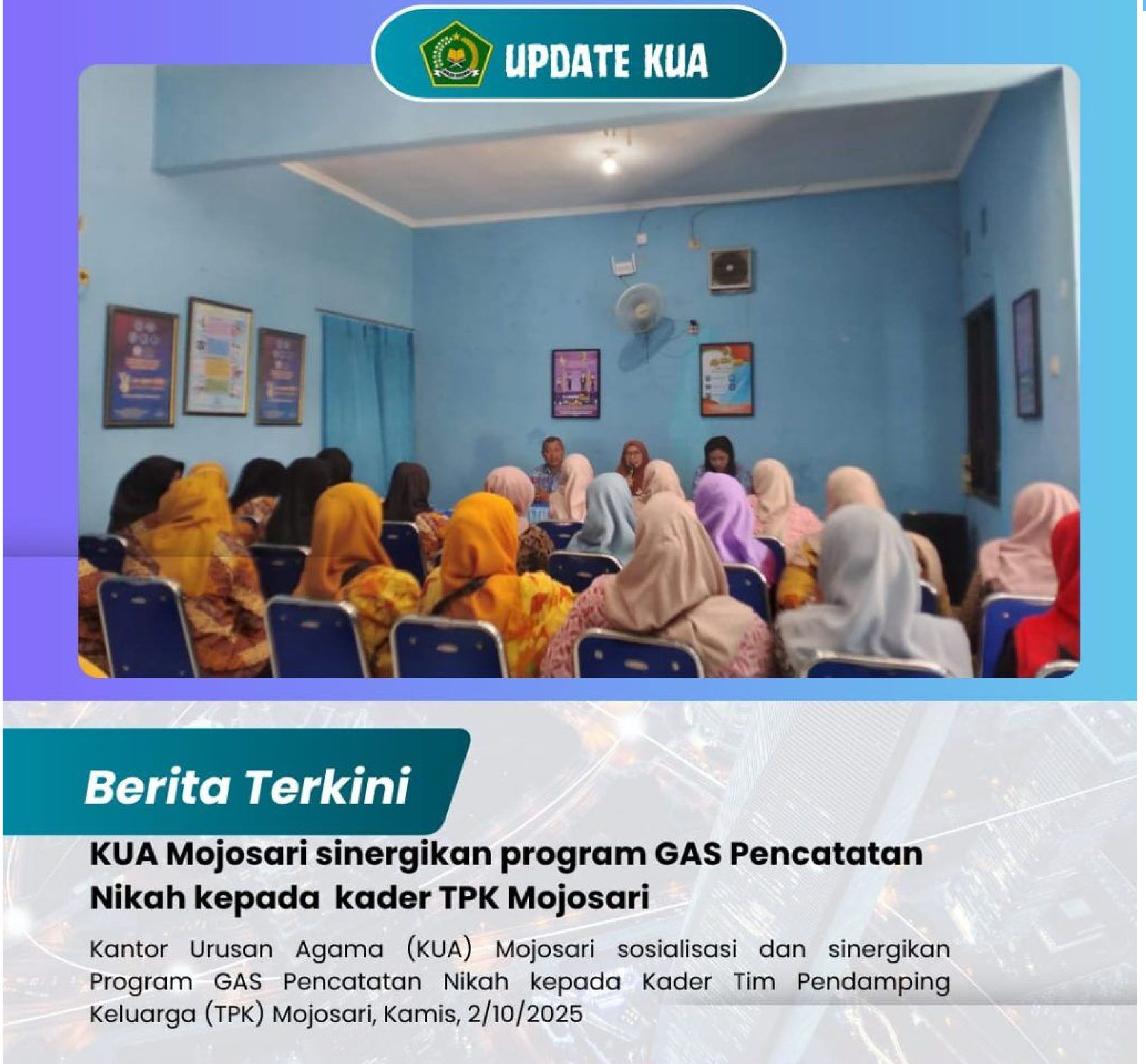 GAS PENCATATAN NIKAH, ADA APA?