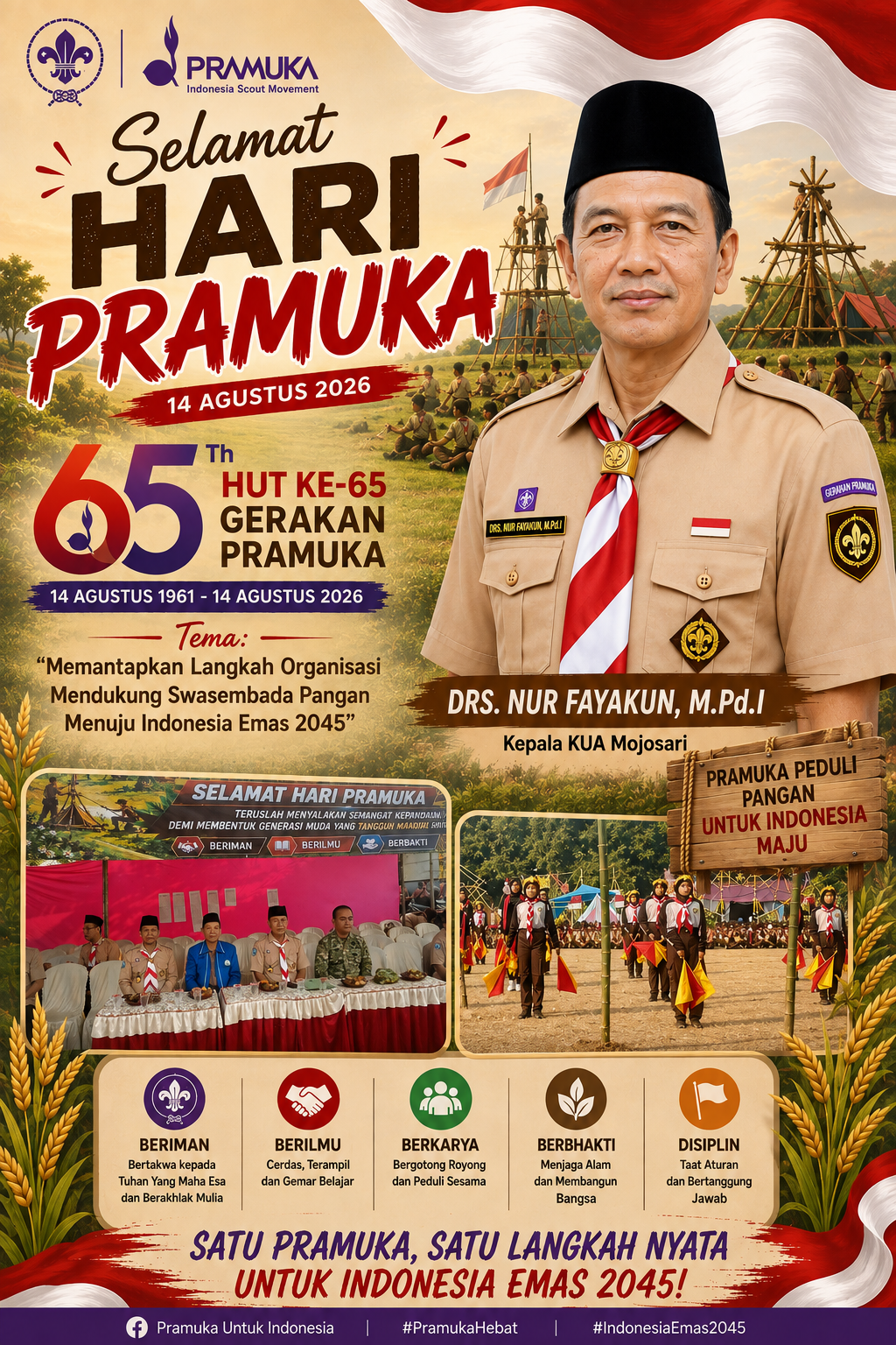 PERINGATAN HUT PRAMUKA KE 65 TAHUN 2026