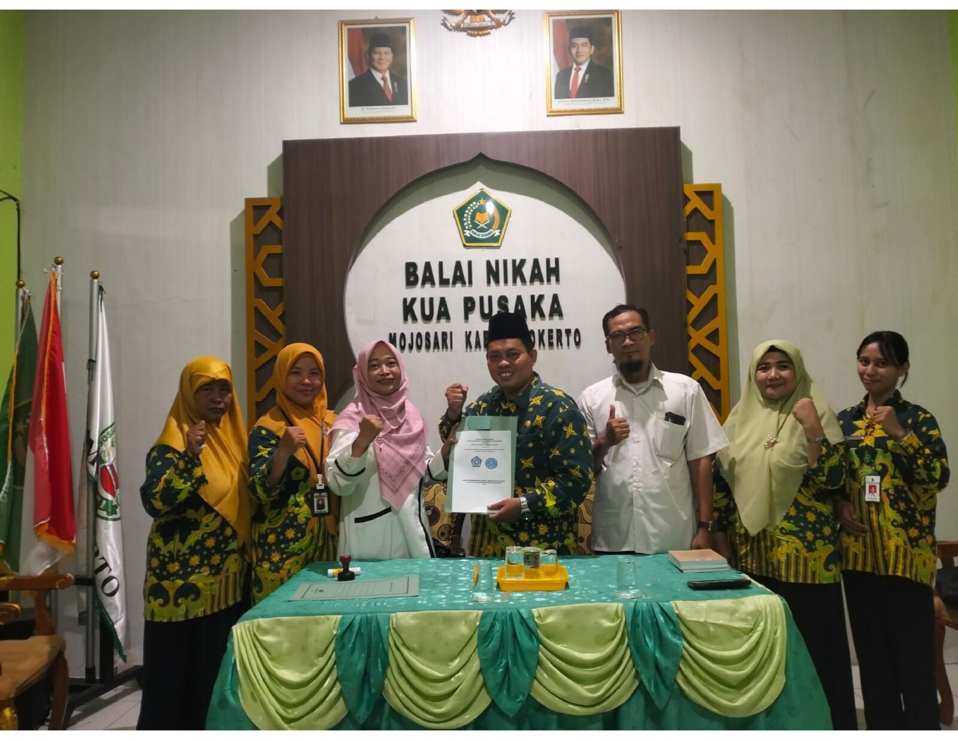 MOU DENGAN SMP ISLAM DARUL HIKMAH