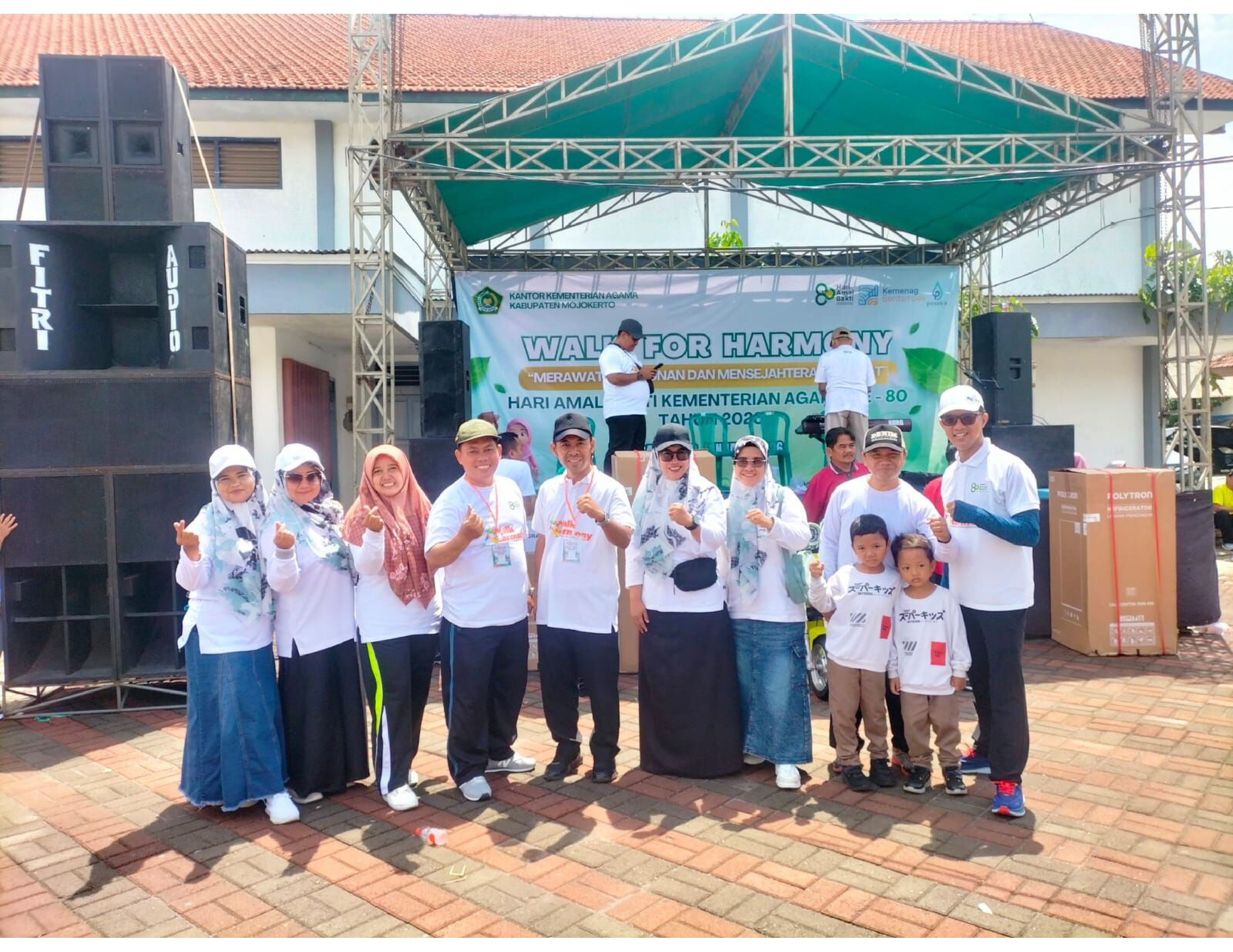LANGKAH BERSAMA MENSUKSESKAN “WALK FOR HARMONY 