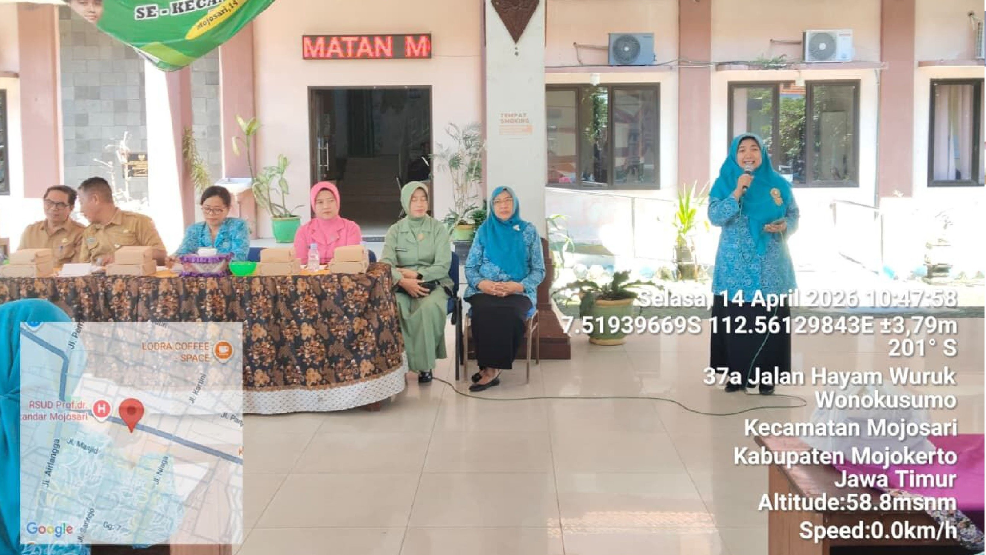 Pleno PKK Kecamatan Mojosari dan Halal Bihalal