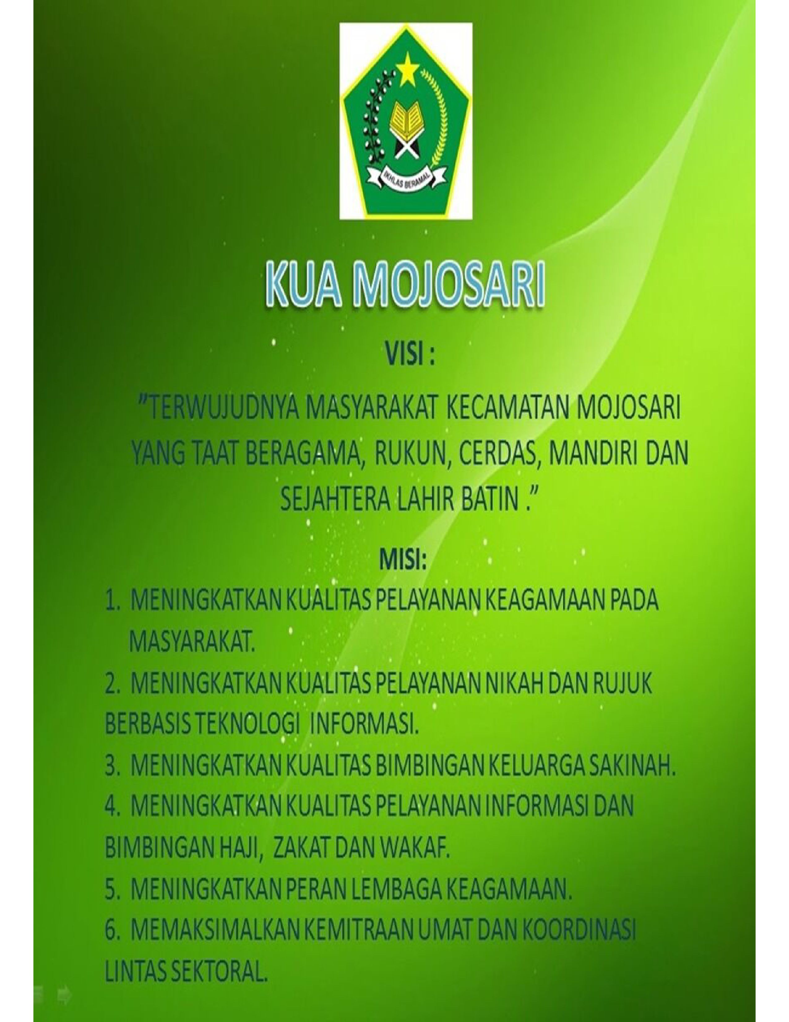 Visi dan Misi